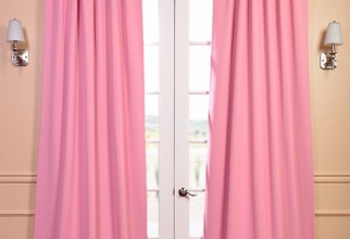 486x640px Pale Pink Curtains Picture in Curtain