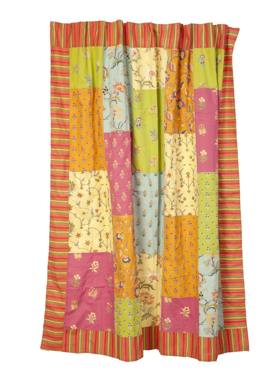Patchwork Shower Curtain in Curtain