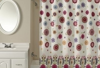 500x500px Peri Shower Curtain Picture in Curtain
