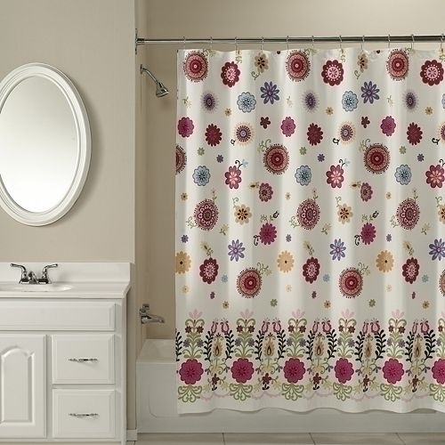 Peri Shower Curtain in Curtain