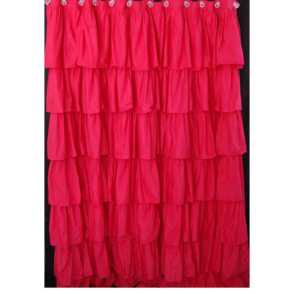 Pink Curtain in Curtain