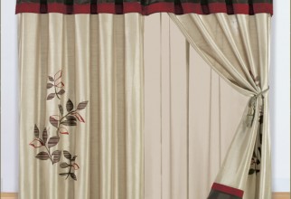 618x618px Priscilla Curtains With Attached Valance Picture in Curtain