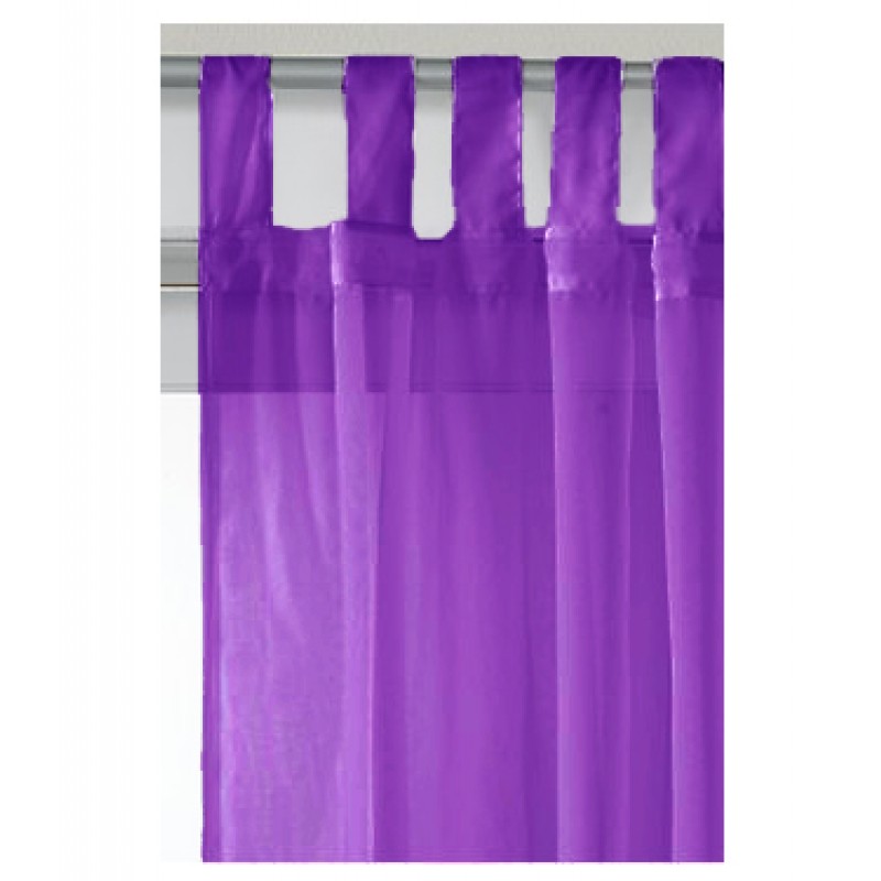 Purple Curtain Panels in Curtain
