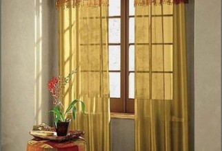 600x752px Red And Gold Curtains Picture in Curtain