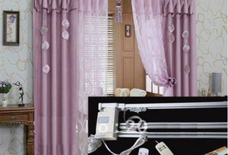 549x531px Remote Control Curtains Picture in Curtain