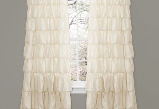 2100x2100px Ruffle Curtain Panel Picture in Curtain