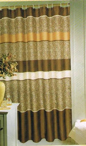 Safari Shower Curtain in Curtain