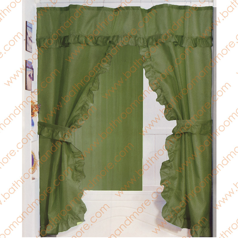 Sage Green Shower Curtain in Curtain