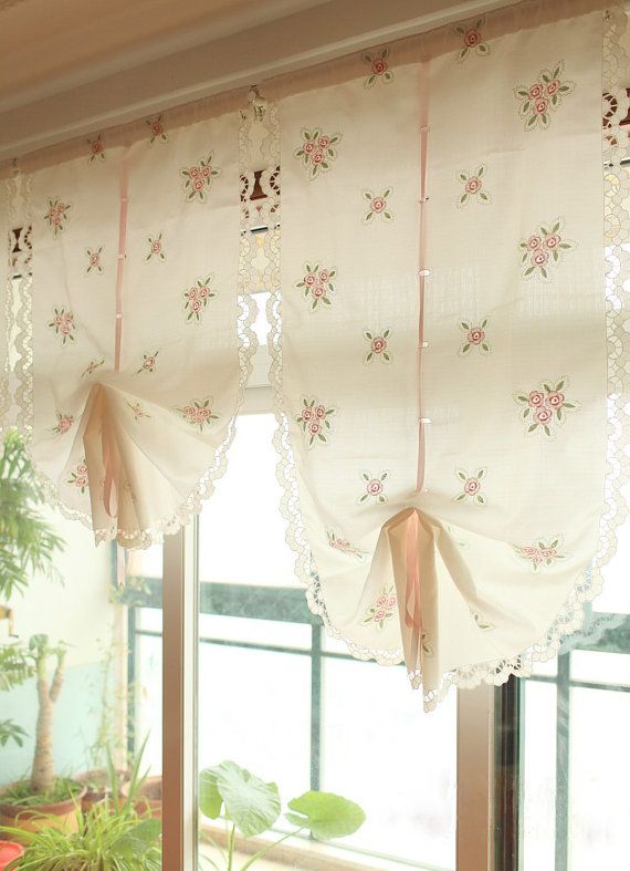 Shabby Chic Curtain Rods in Curtain