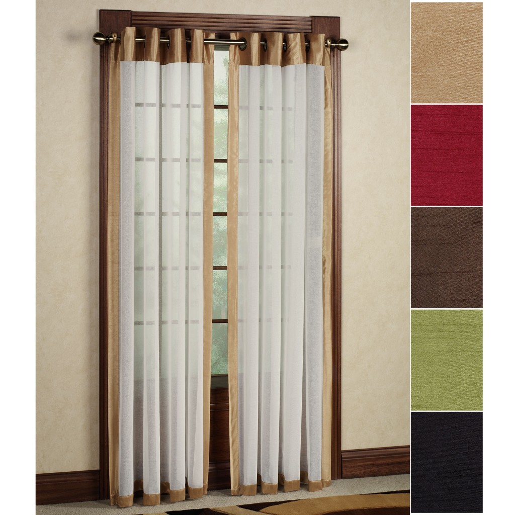 Sheer Grommet Curtains in Curtain