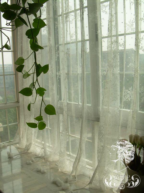 Sheer Kitchen Curtains in Curtain