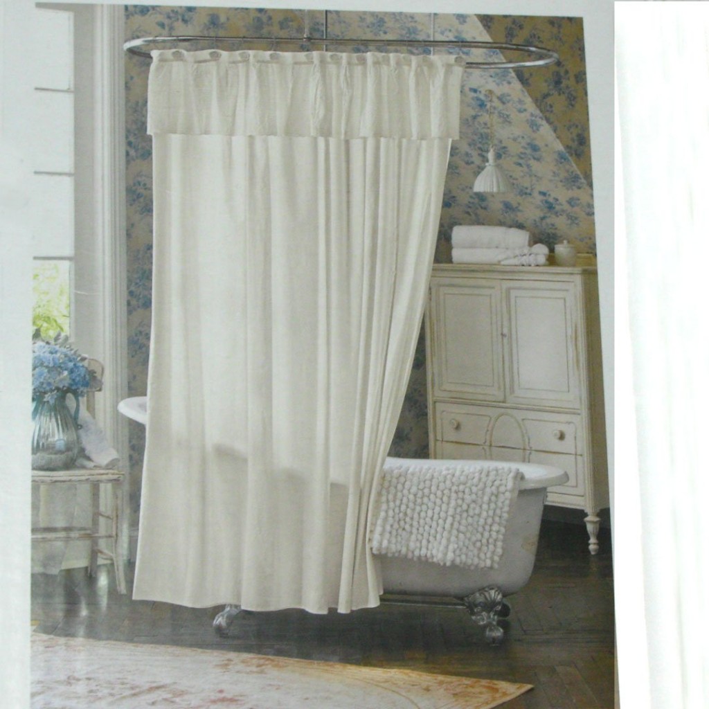 Simply Shabby Chic Shower Curtain in Curtain