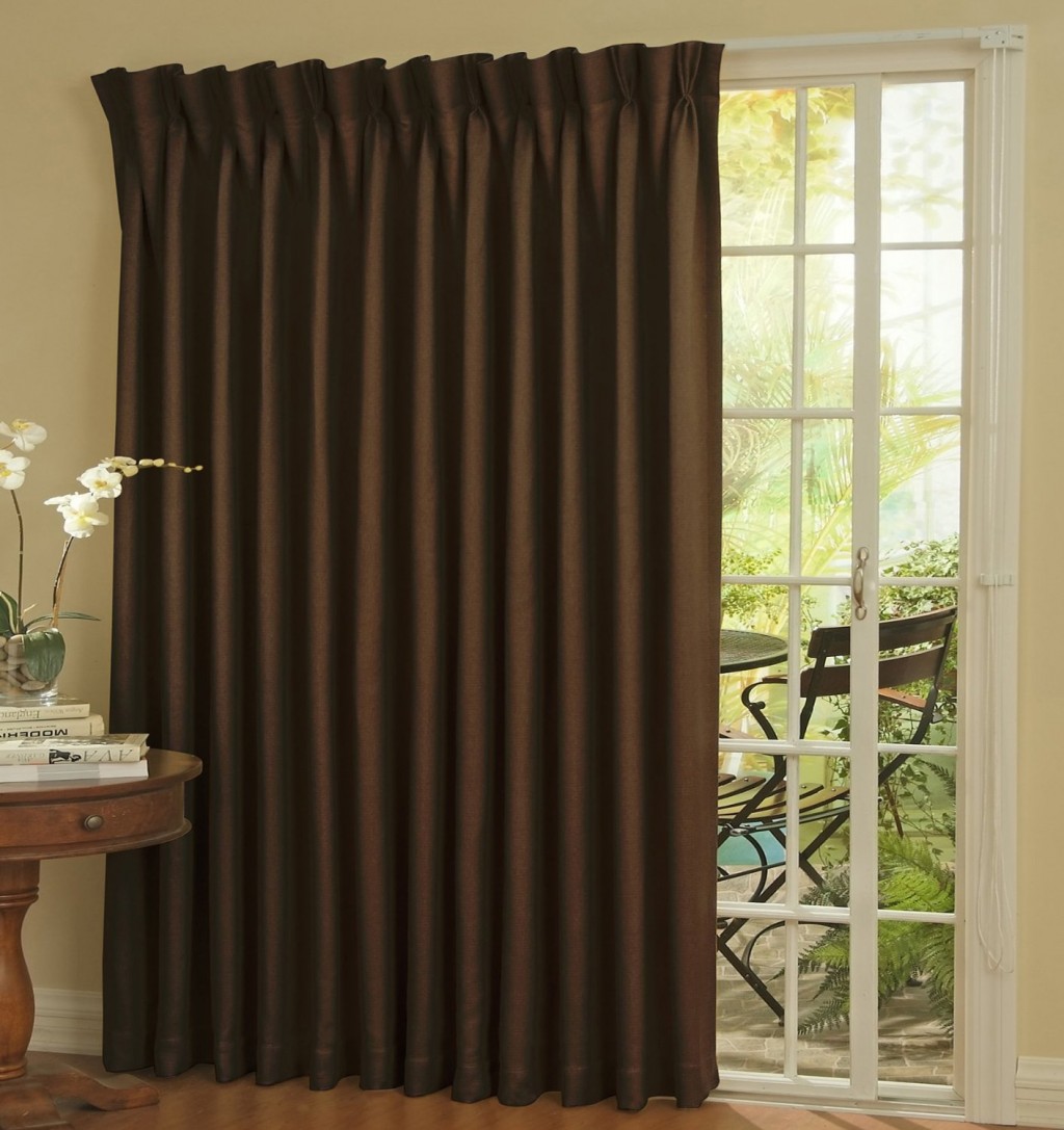Slider Door Curtains in Curtain