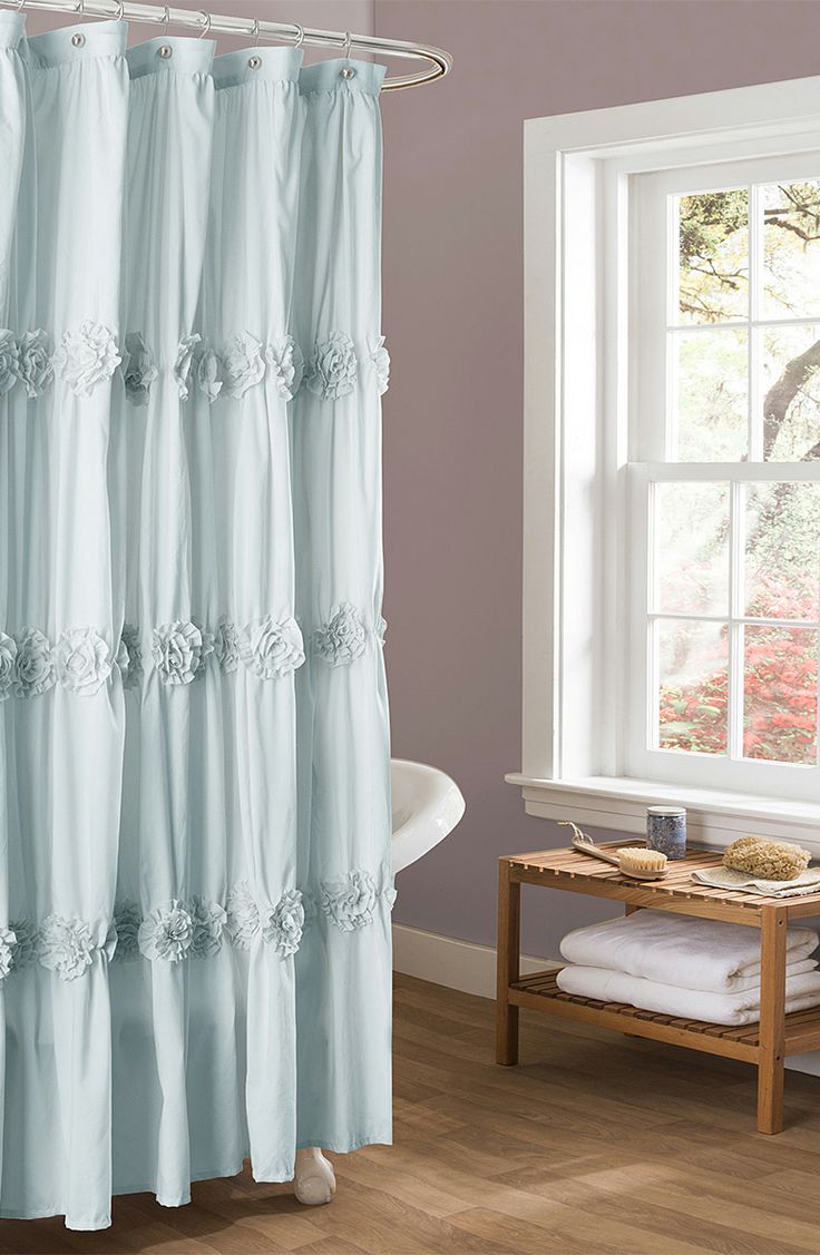 Spa Shower Curtain in Curtain