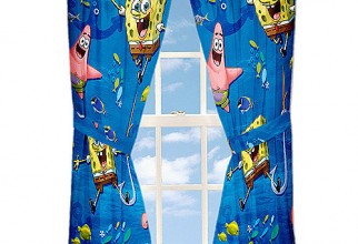 500x500px Spongebob Curtains Picture in Curtain