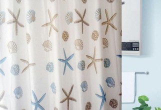 600x666px Starfish Shower Curtain Picture in Curtain