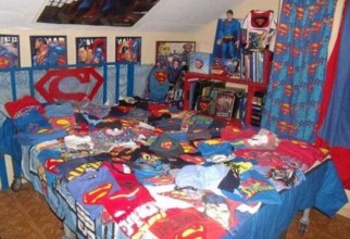 650x485px Superhero Curtains Picture in Curtain
