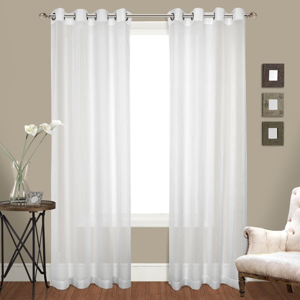 Tab Top Sheer Curtains in Curtain
