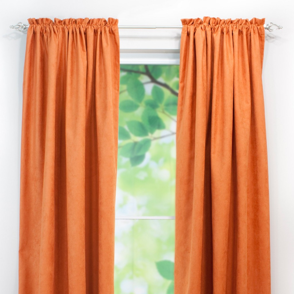 Tangerine Curtains in Curtain