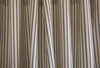 480x640px Ticking Stripe Curtains Picture in Curtain