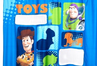 600x600px Toy Story Shower Curtain Picture in Curtain