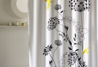 500x500px Trendy Shower Curtains Picture in Curtain