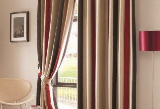 800x920px Vertical Striped Curtains Picture in Curtain
