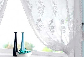 750x1000px Vintage Lace Curtains Picture in Curtain