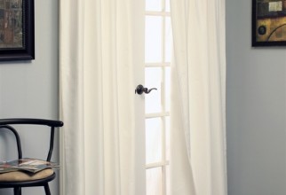 553x806px White Black Out Curtains Picture in Curtain