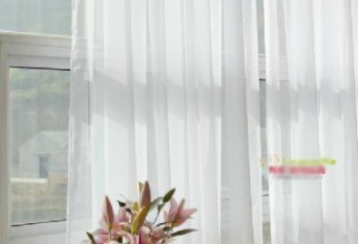 409x573px White Tab Top Curtains Picture in Curtain
