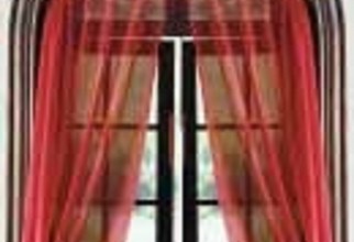 655x1088px Arched Window Curtain Rod Picture in Curtain