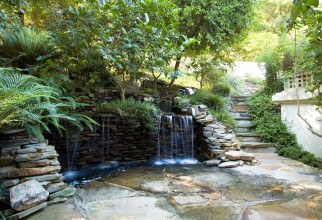 1575x1047px Backyard Waterfalls Ideas Picture in Garden