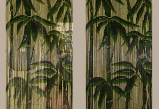 497x555px Bamboo Door Curtain Picture in Curtain