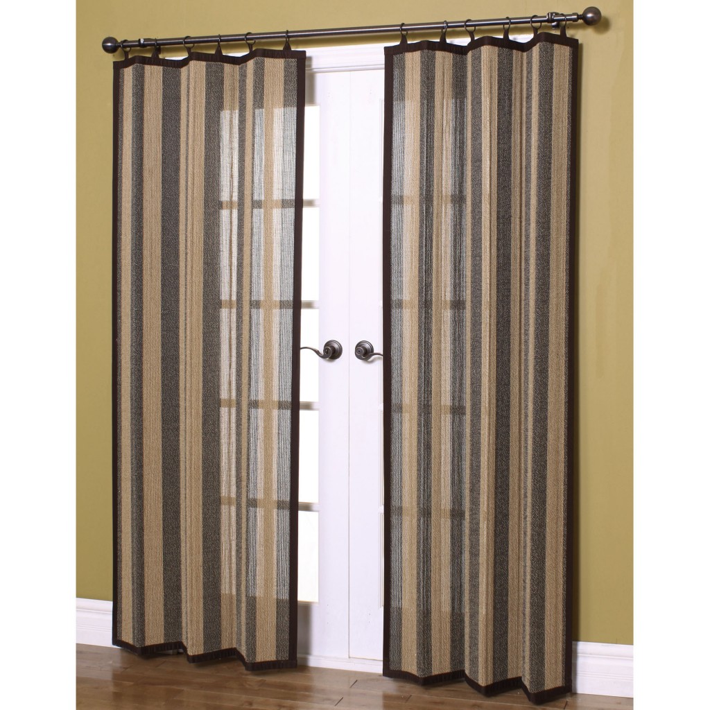Bamboo Panel Curtains in Curtain