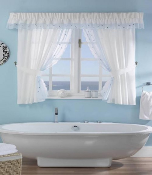 Bathroom Curtains For Small Windows in Curtain
