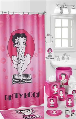 Betty Boop Shower Curtain in Curtain