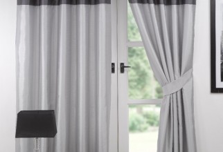920x1227px Black And Grey Curtains Picture in Curtain
