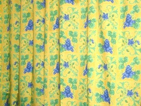 291x500px Blue And Yellow Shower Curtains Picture in Curtain