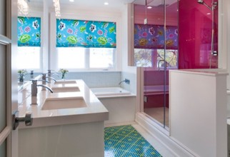 423x503px Bright Bathroom Colors Picture in Bathroom