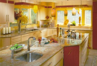 1024x828px Bright Kitchen Colors Picture in Kitchen