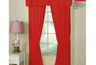 1000x1000px Bright Red Curtains Picture in Curtain