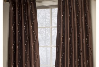 900x900px Brown Curtain Panels Picture in Curtain