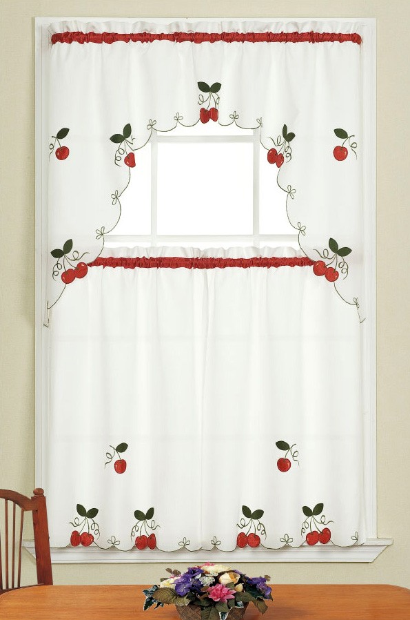 Cherry Curtains in Curtain