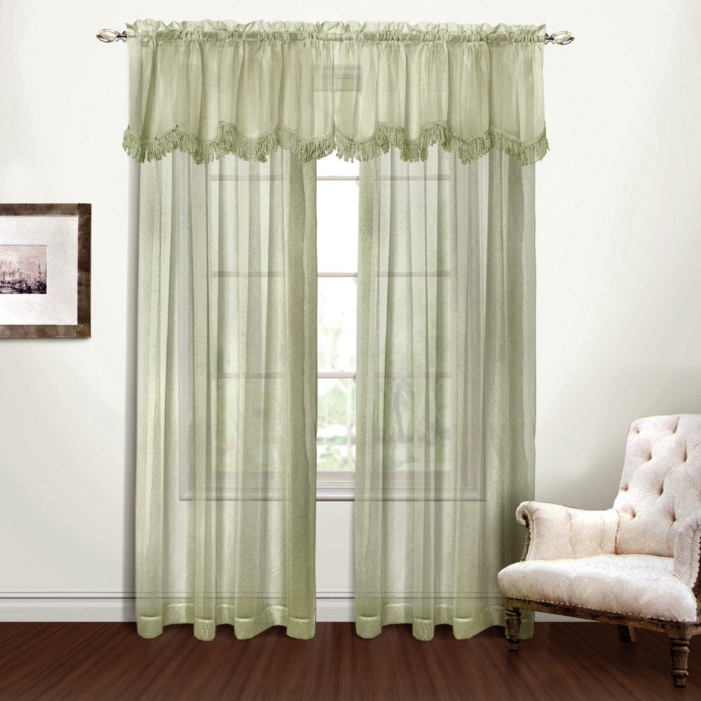 Chiffon Curtains in Curtain
