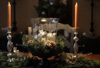 900x600px Christmas Centerpieces On A Budget Picture in Interior