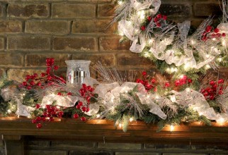 800x533px Christmas Decorating Ideas For Mantels Picture in Interior Design