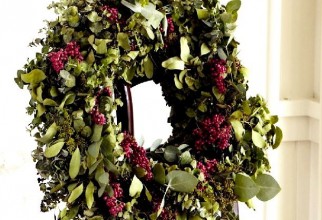 611x600px Christmas Wreath Decorating Ideas Picture in Interior Design