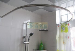 600x450px Circular Curtain Rod Picture in Curtain