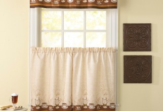 800x800px Coffee Kitchen Curtains Picture in Curtain