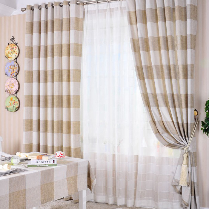 Cotton Sheer Curtains in Curtain